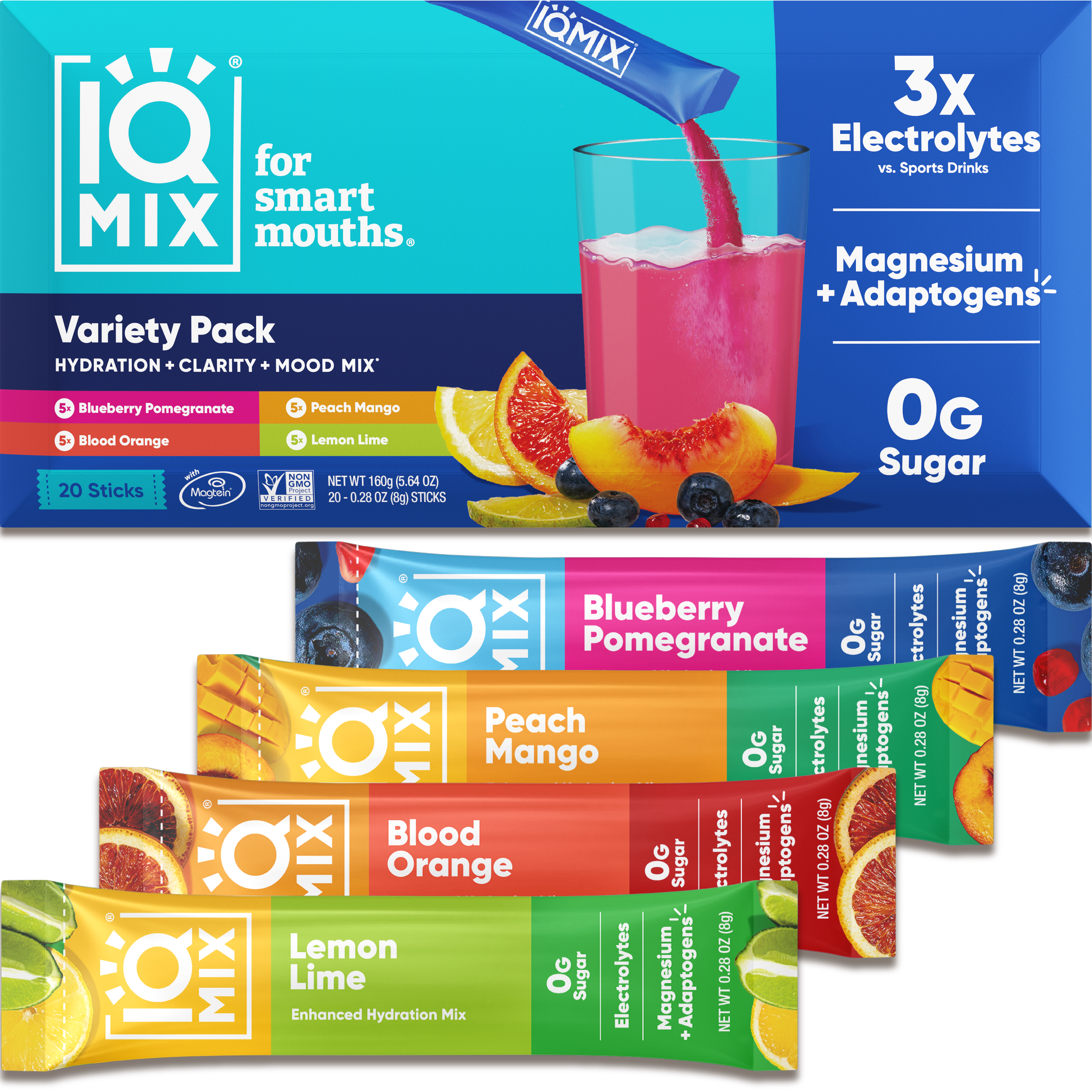 IQMIX Original Variety (20 Sticks)