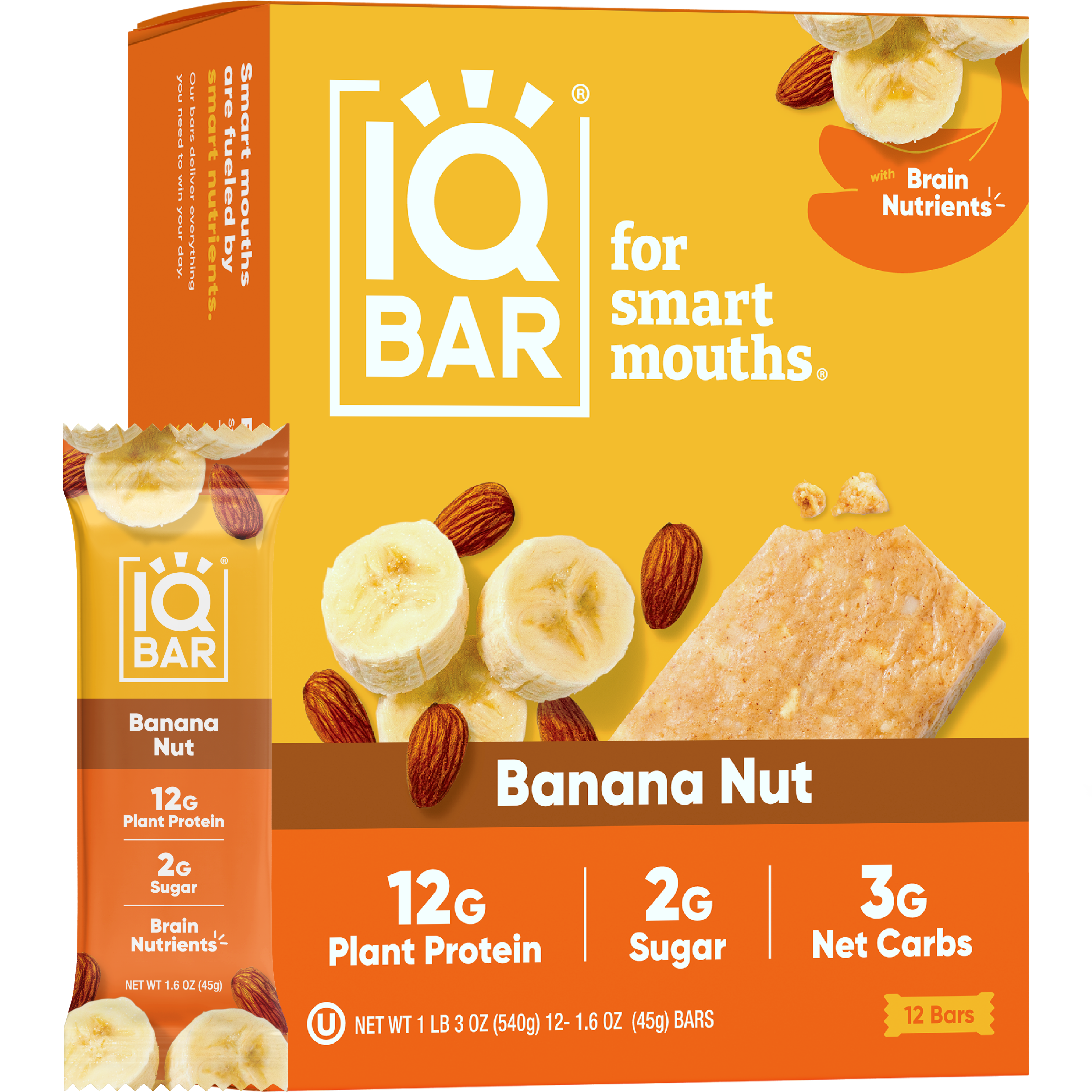 Banana Nut (12 Bars)