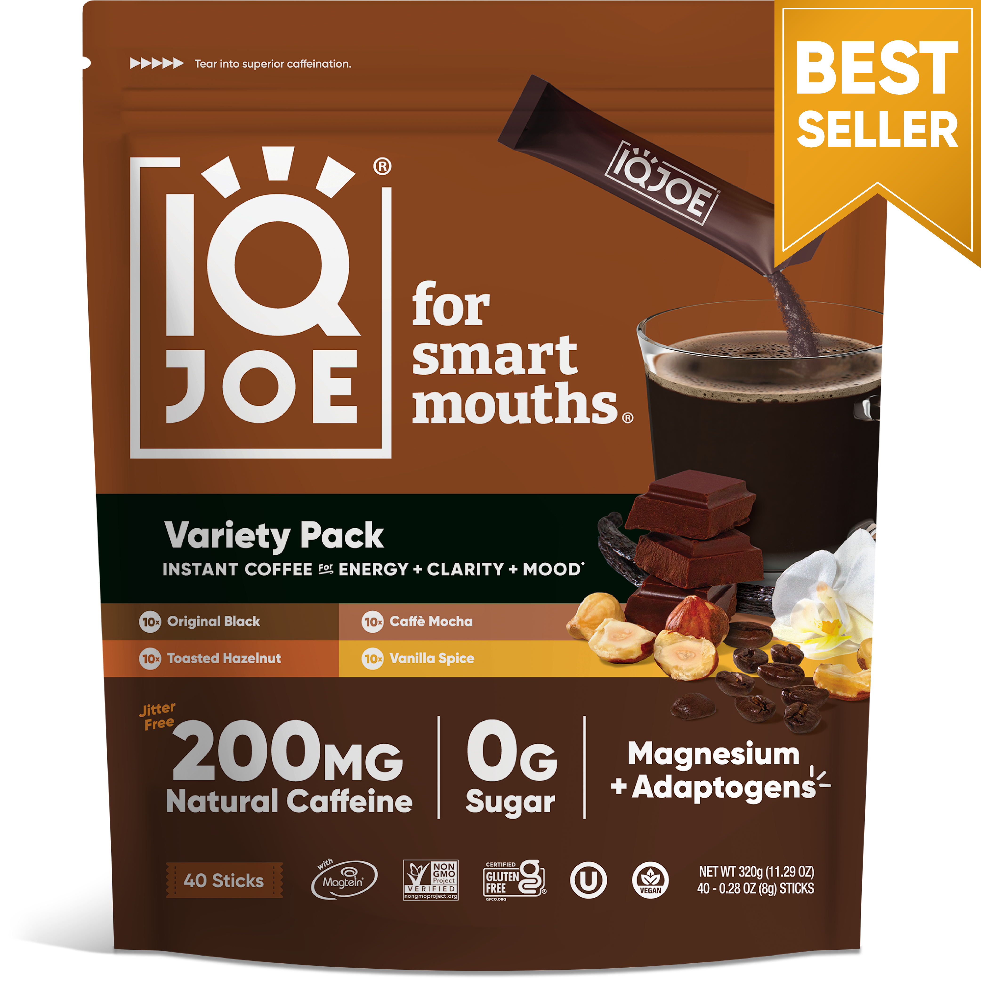 IQJOE Variety Pack (40 Sticks)