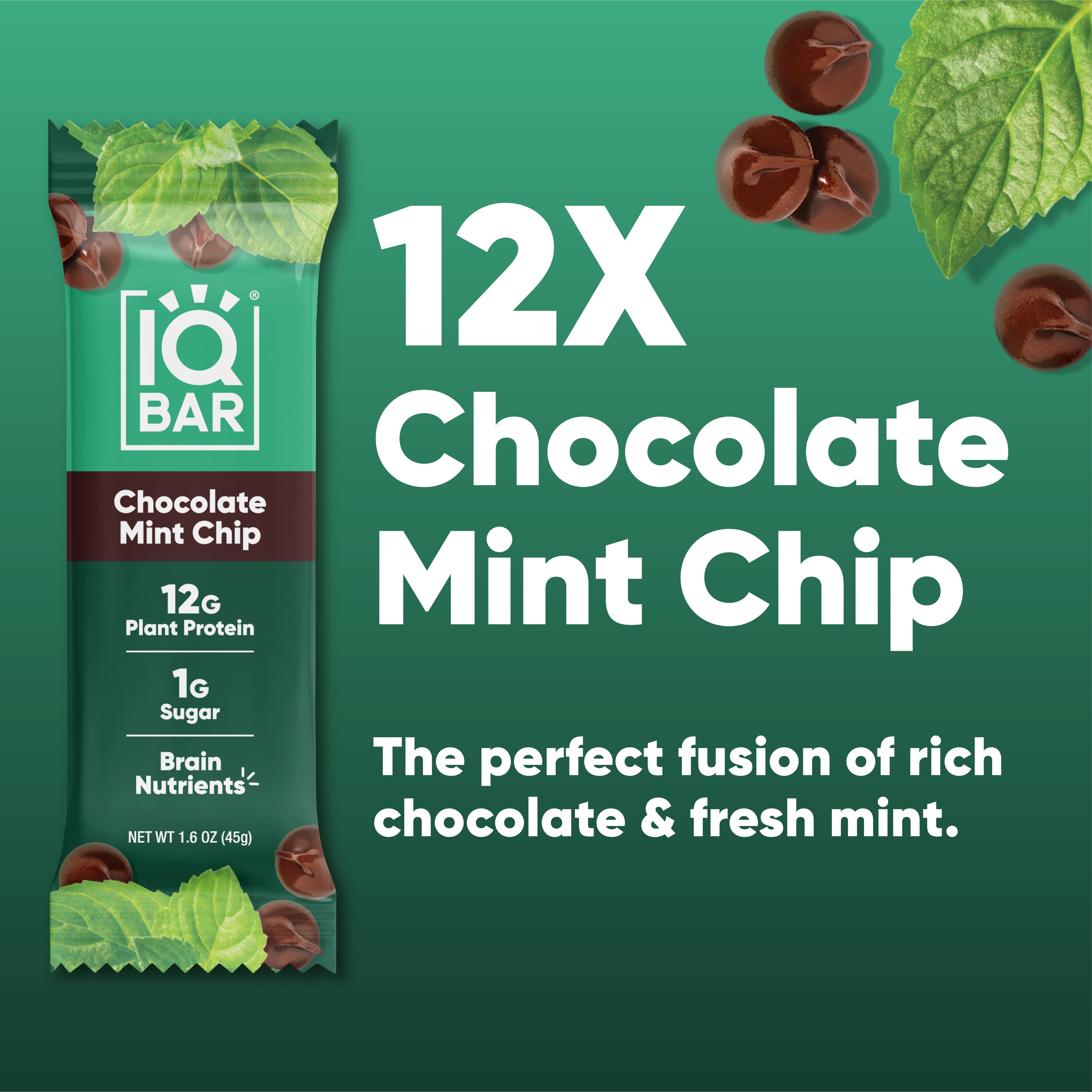 Chocolate Mint Chip (12 Bars)