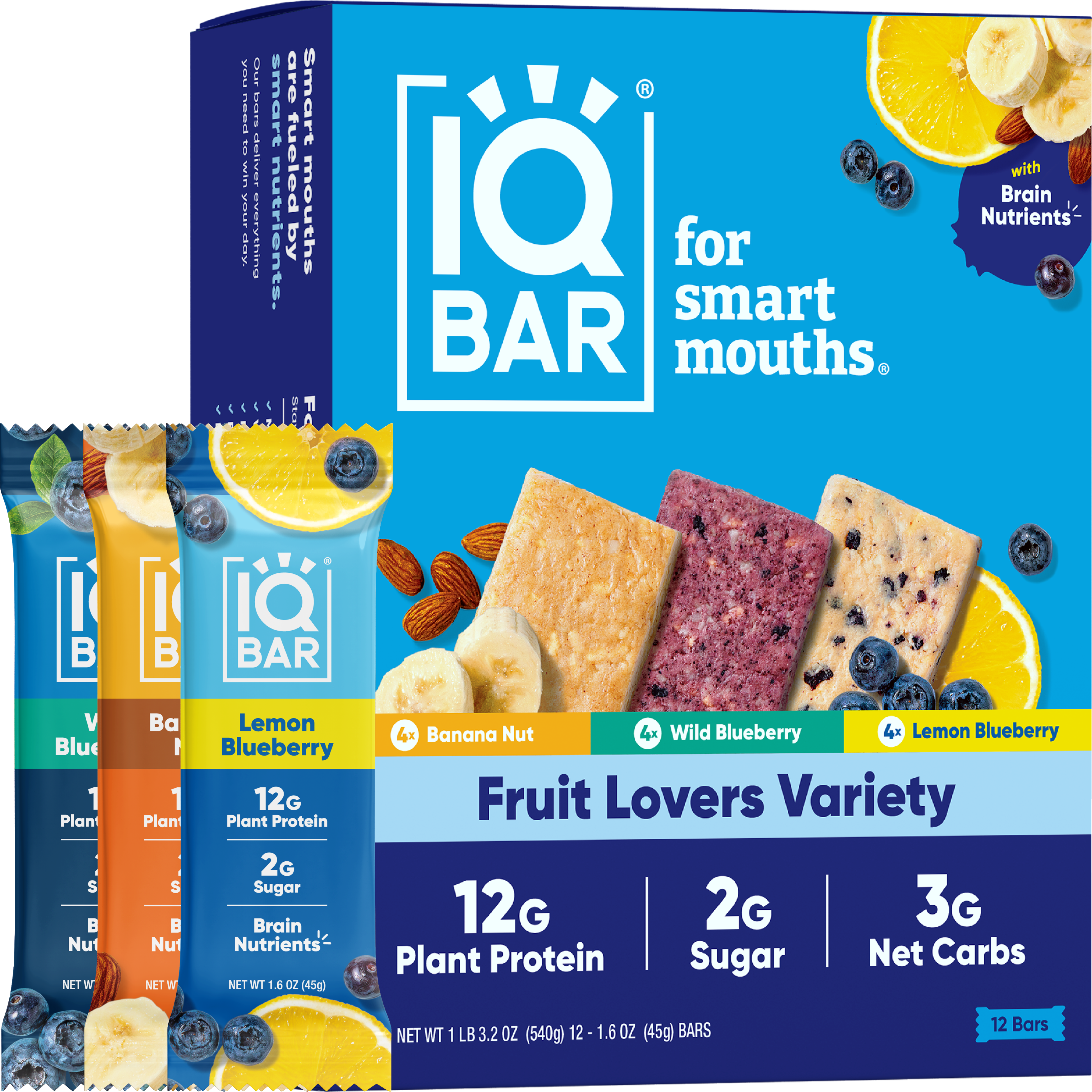 Fruit Lovers Variety (12 Bars)