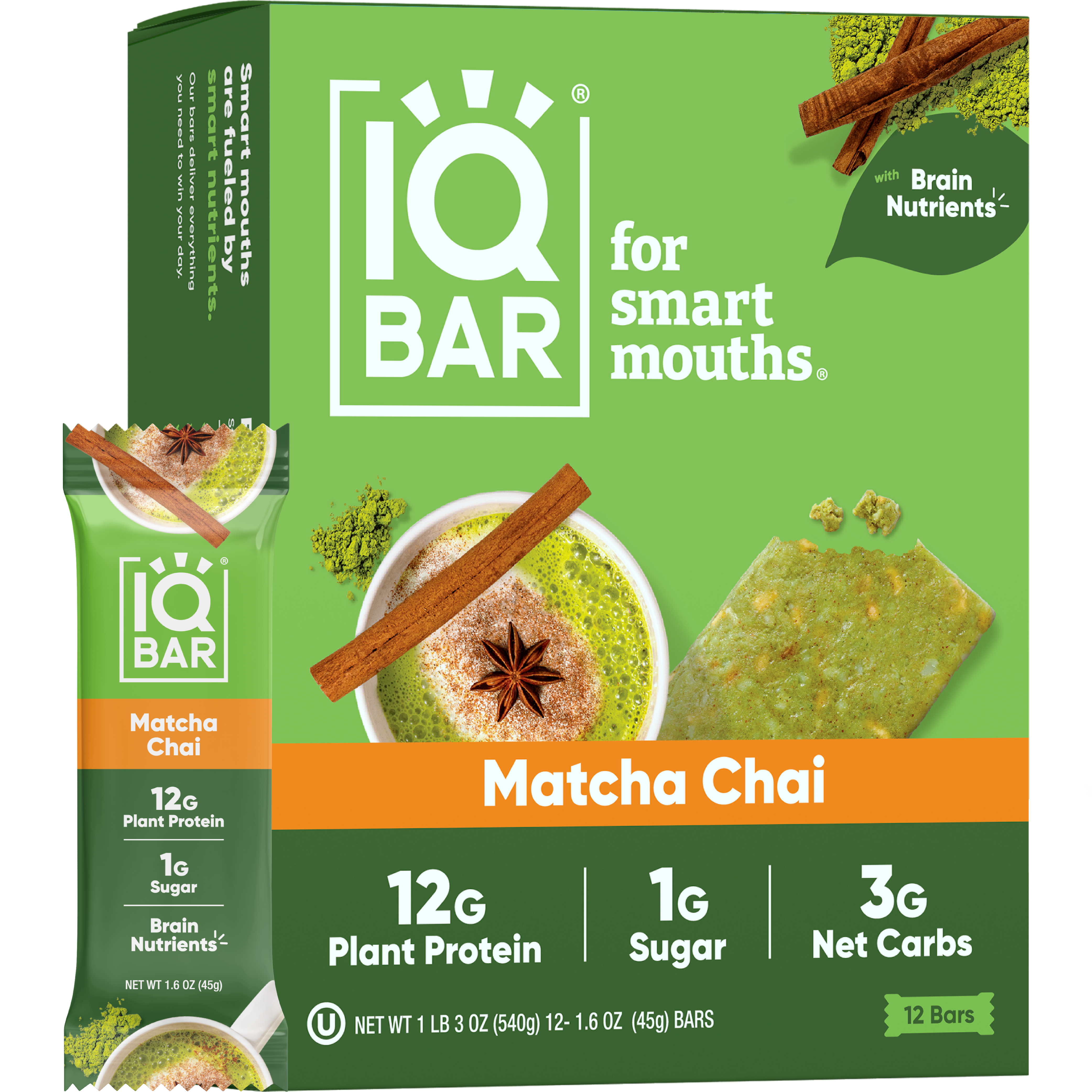 Matcha Chai (12 Bars)