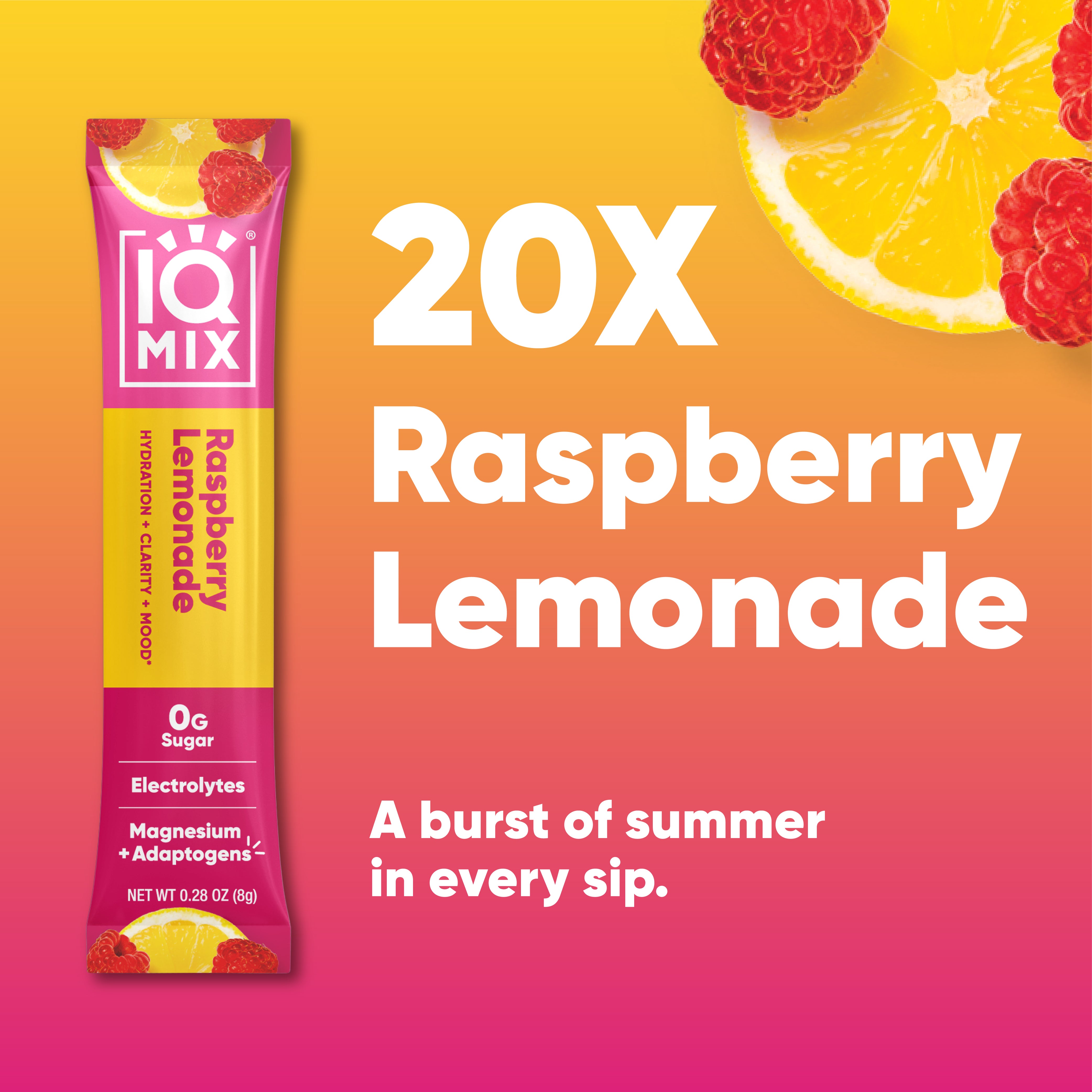 Raspberry Lemonade (20 Sticks)